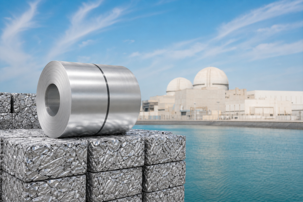 EGA apre il più grande impianto di riciclo alluminio degli UAE, con il brand nucleare MinimAL-R
