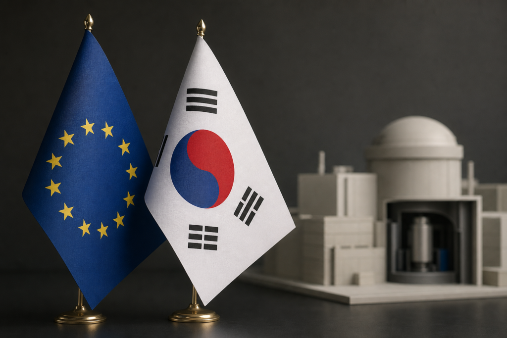 UE e Corea del Sud: accordo su SMR e nucleare al vertice di Bruxelles