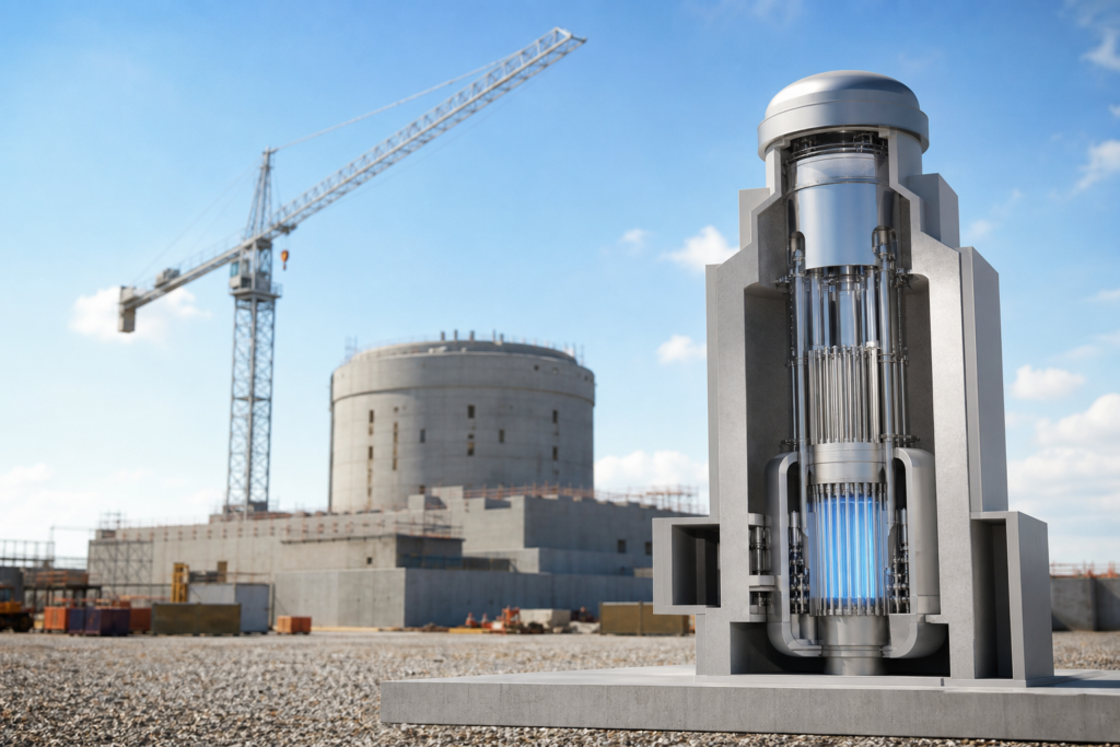 BWRX-300: il primo SMR commerciale occidentale è in costruzione