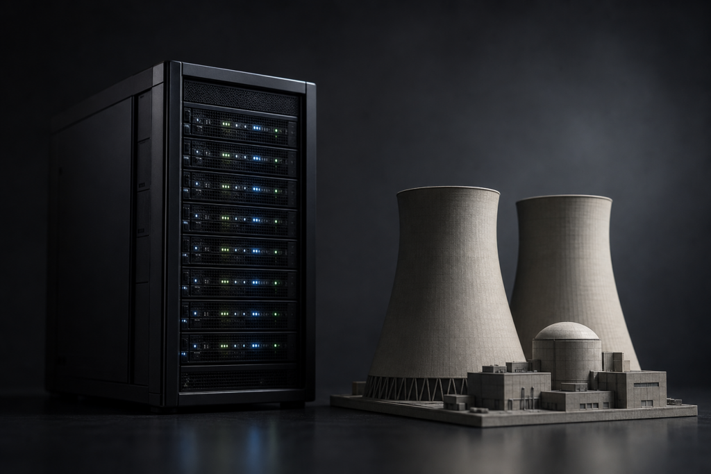Data center AI e nucleare: il collo di bottiglia energetico arriva nel 2027