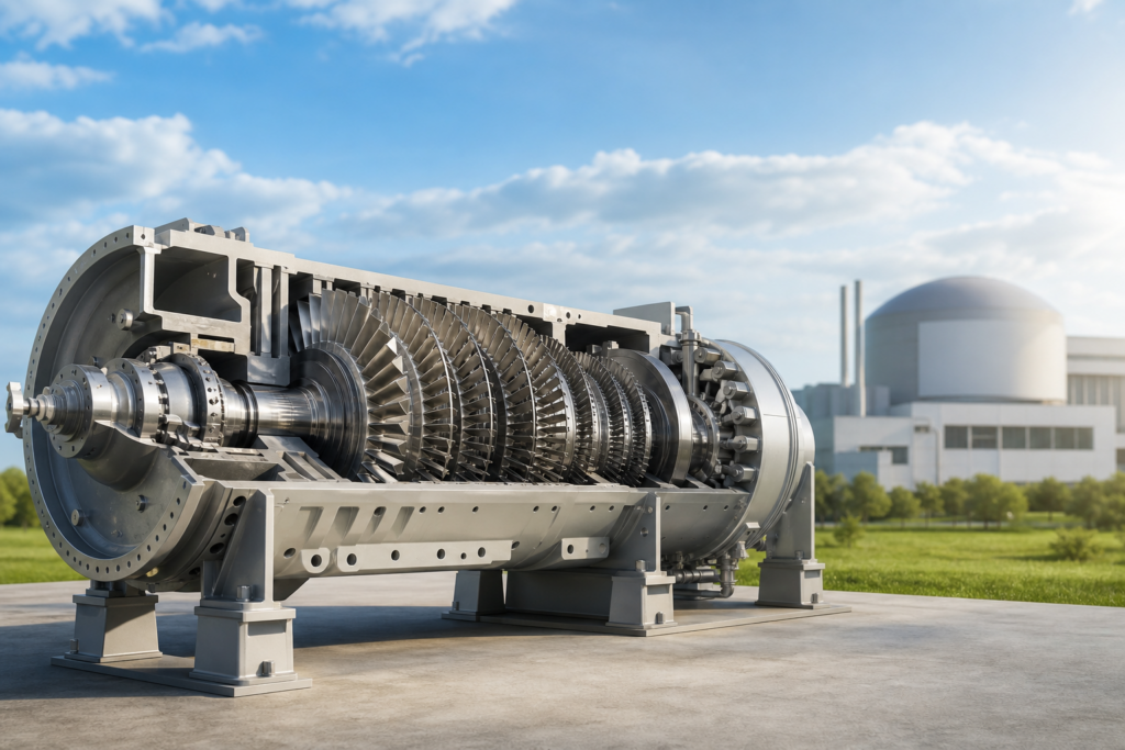 SOLO microreactor secures multi-year agreement with Howden for steam turbines