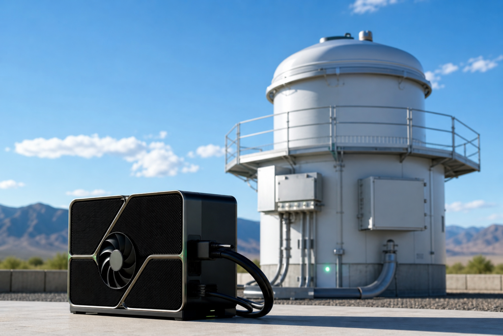 Valar Atomics accende un microreattore nucleare e alimenta chip Nvidia Blackwell