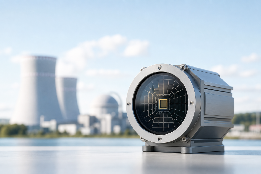 New sensor detects and localizes radiation with high precision