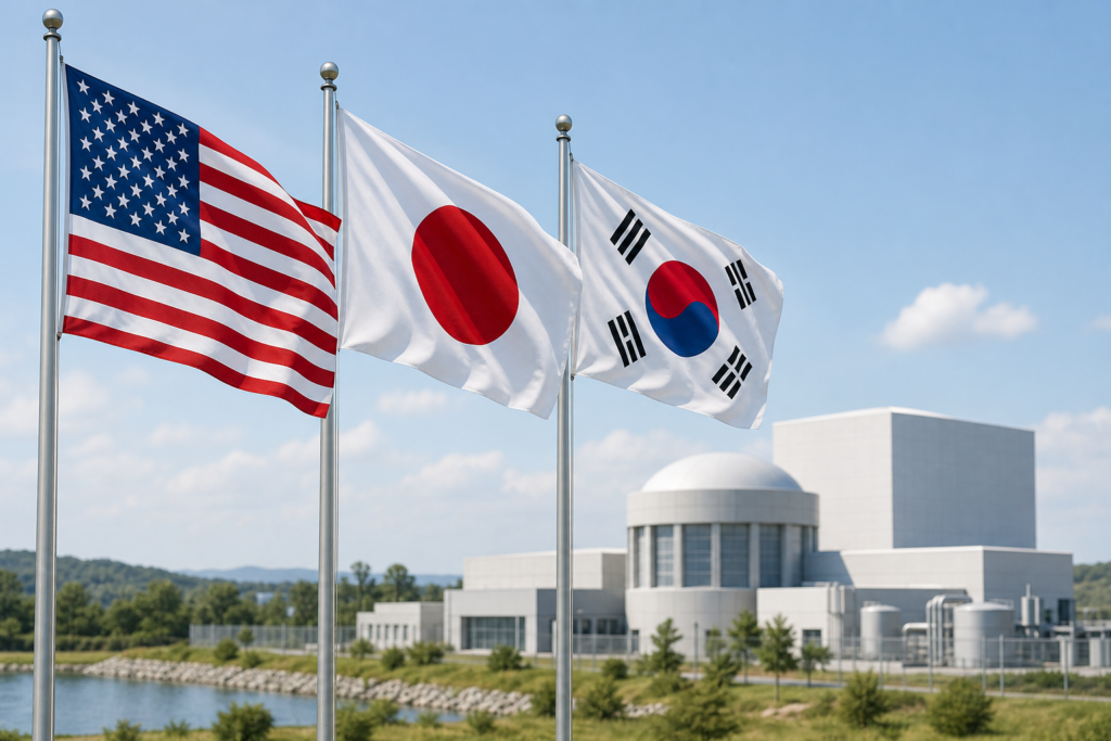 USA, Giappone e Corea del Sud: accordo trilaterale sugli SMR nell’Indo-Pacifico
