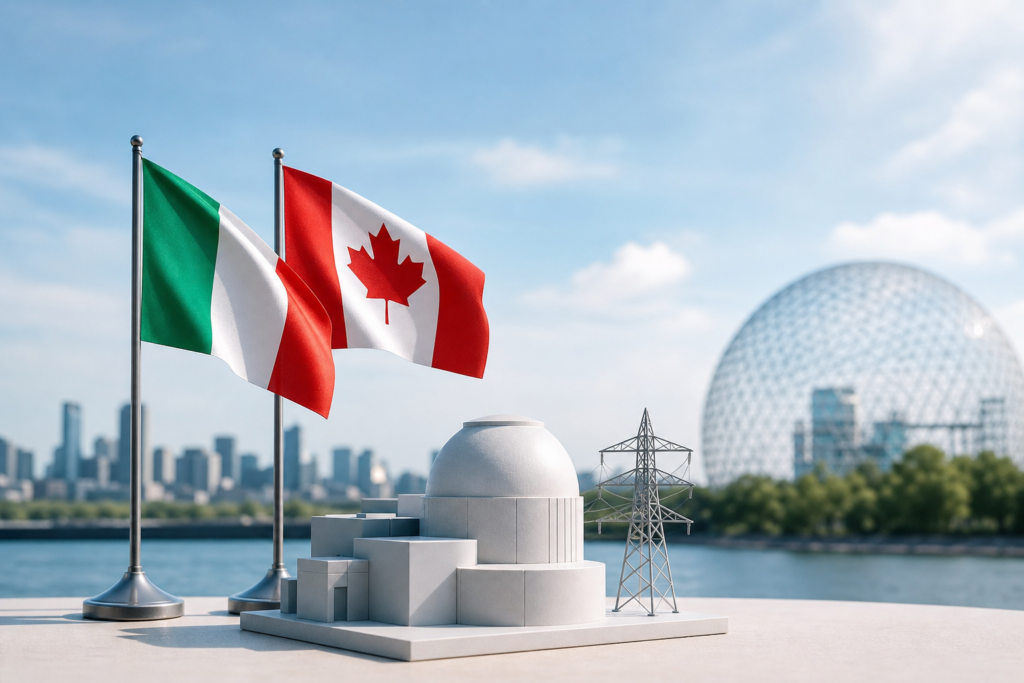 Italia-Canada: accordo sul nucleare entra nella fase operativa