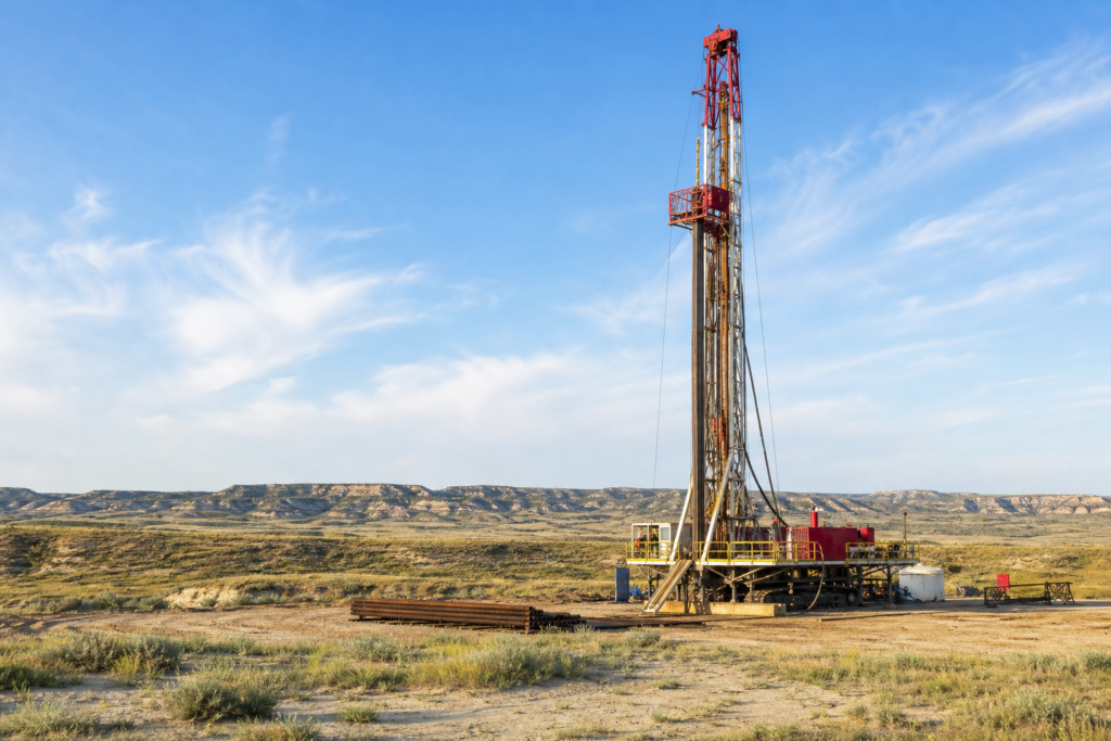 Strathmore perfora a Beaver Rim nel distretto uranifero di Gas Hills