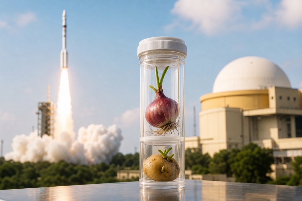 India: space crops and nuclear irradiation — the Astra Farm Project takes shape