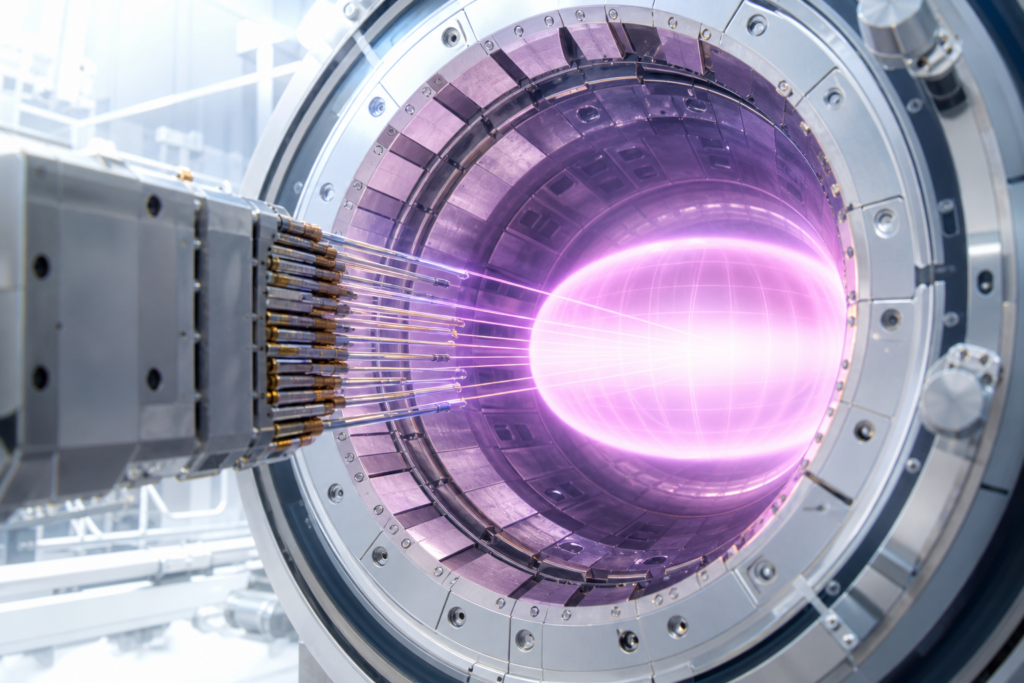 Giappone: sistema a microonde monitora il plasma di fusione in 34 punti