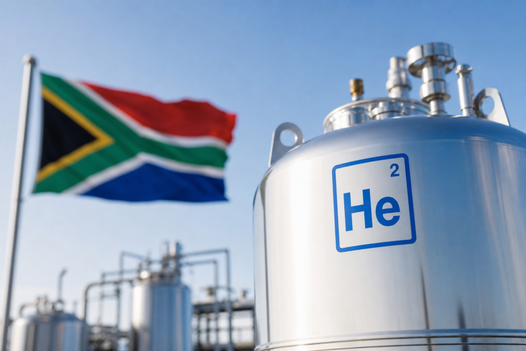 ASP Isotopes firma il primo contratto take-or-pay per l’elio dal Sudafrica