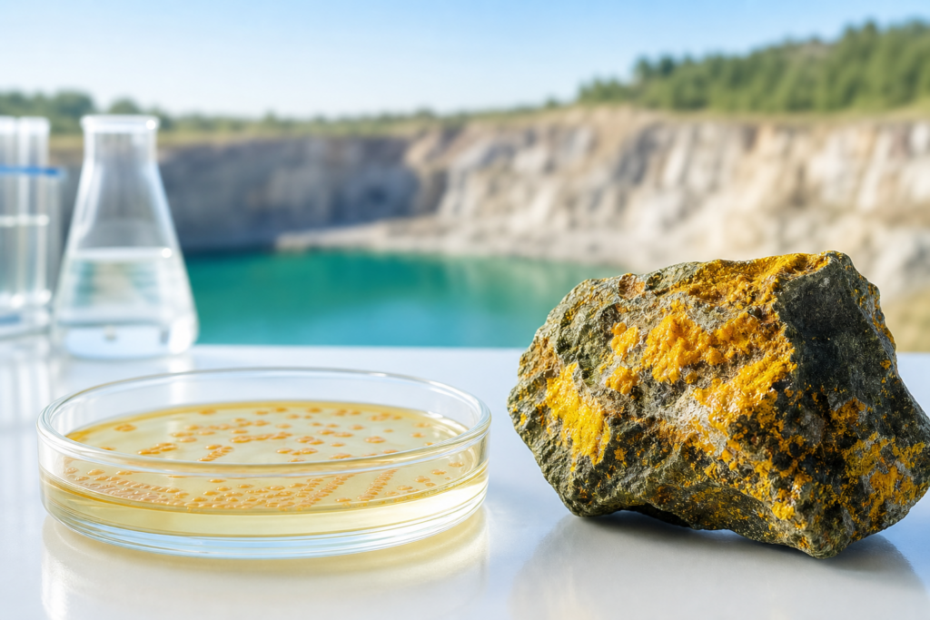 Bacteria convert dissolved uranium into stable compound within 130 days