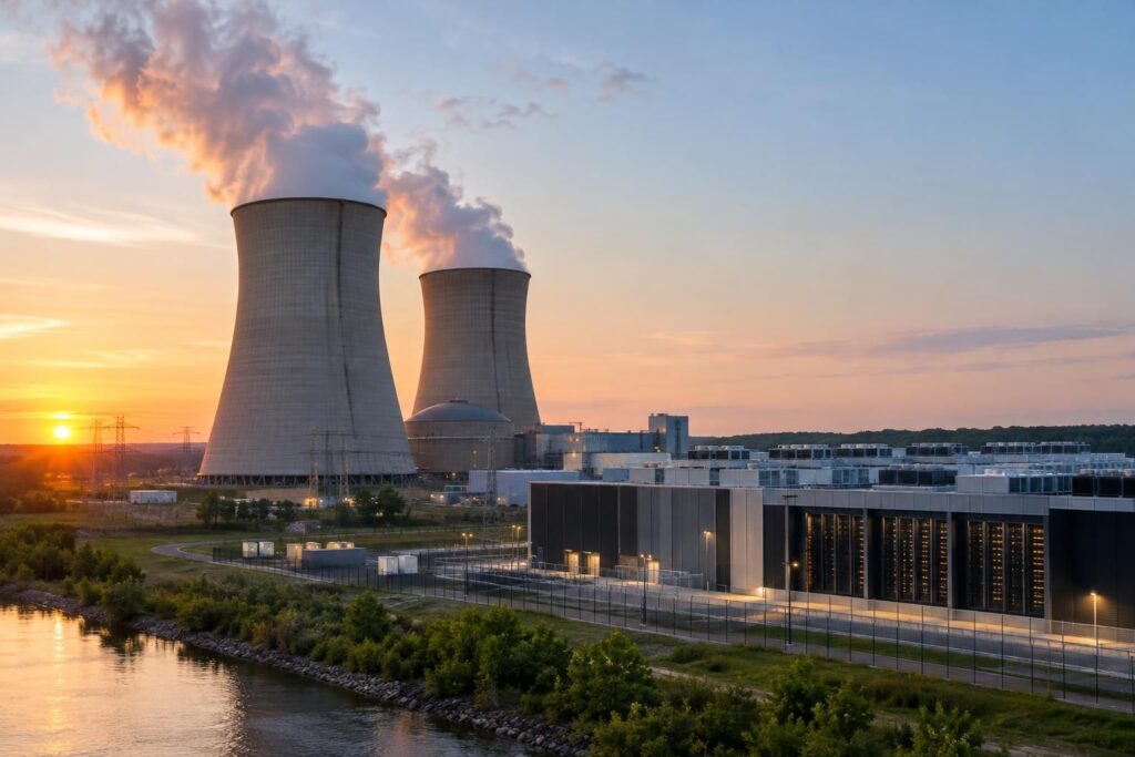 US Big Tech Commits 9.8 GW of Nuclear Power to Data Centers