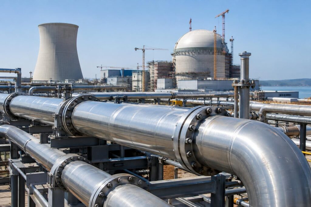 Dee Development Engineers Signs Framework Agreement for Nuclear Piping in India