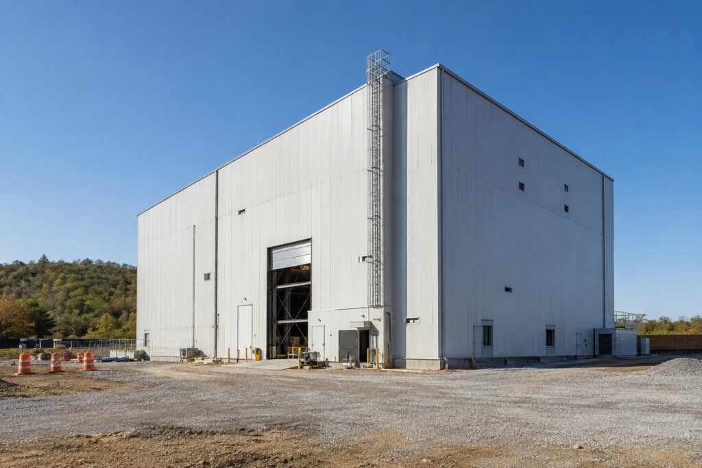 TRISO-X completa la costruzione verticale del TX-1 a Oak Ridge